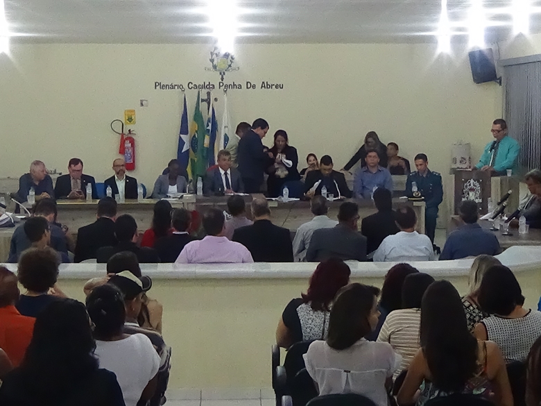 Sessão Solene para Entrega de Titulo de Cidadãos Beneméritos e Cidadão Honorário. 
